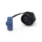 ALPHA ELETTRONICA SR - ALP44-49 Panel mount SP13 socket two-pole