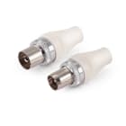 ALPHA ELETTRONICA SR - ALP51B Kit Spina e Presa schermate TV ø9,5mm (53-2 e 54-6)