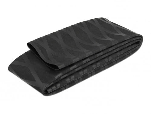 ALPHA ELETTRONICA SR - ALP520-G16 Guaina termorestringente antiscivolo - Restringimento 2:1 - ø40mm - Nero - 1m