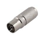 ALPHA ELETTRONICA SR - ALP54-5/1 PRESA COASS.TV.METALL.9.5MM CAVO D.5M...