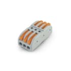 ALPHA ELETTRONICA SR - ALP542-23 MORSETTO 3 POLI PASSANTE CON LEVE