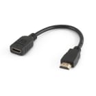 ALPHA ELETTRONICA SR - ALP64-579/02B HDMI® plug to HDMI® socket - 20cm