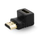 ALPHA ELETTRONICA SR - ALP64-579/90B HDMI® socket - HDMI® 90° plug