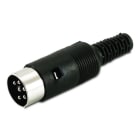 ALPHA ELETTRONICA SR - ALP7-1 Shielded DIN 41524 plug - 6-pole