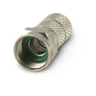 ALPHA ELETTRONICA SR - ALP86-014S F-type plug to screw for ø6,8mm cable - 1 O-Ring