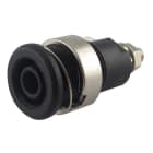 ALPHA ELETTRONICA SR - ALP20-316-2 BOCCOLA COLORE NERO 4MM