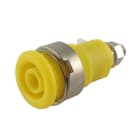 ALPHA ELETTRONICA SR - ALP20-316-3 BOCCOLA COLORE GIALLO 4MM