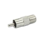 ALPHA ELETTRONICA SR - ALP88-640 Adapter from RCA plug to F-type socket