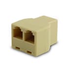 ALPHA ELETTRONICA SR - ALP94-400 CONN. TELEF MOD. DA PR. A DOPPIA PR 6P4C
