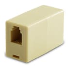 ALPHA ELETTRONICA SR - ALP94-411 Modular telephone adapter RJ9 / RJ10 / RJ22 4P4C female socket to female socket