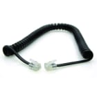 ALPHA ELETTRONICA SR - ALP94-765N CAVO SPIRAL.MODULARE 6P4C NERO 5MT SS