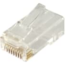 ALPHA ELETTRONICA SR - ALP94-911/2 SPINA RJ45 8P8C CAT5E FLEX-SOLID