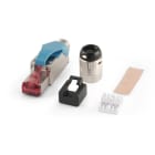 ALPHA ELETTRONICA SR - ALP94-915/12 Modular plug RJ45 8P8C Cat.6A shielded - for rigid and flex cable - with screw-in close