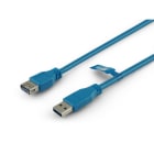 ALPHA ELETTRONICA SR - ALP95-605/2B CAVO USB3 M/F TIPO A A TIPO A 2M BLU ...