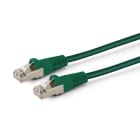 ALPHA ELETTRONICA SR - ALP95-701/01GRB CAVO PATCH CAT5E 1M F/UTP VERDE CU PB