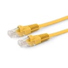 ALPHA ELETTRONICA SR - ALP95-706/02YB Network patch cord cable in Copper Cat.5e Yellow U/UTP 2m