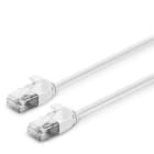 ALPHA ELETTRONICA SR - ALP95-708/4-010WB CAVO PATCH SLIM CAT6 1M U/UTP BIANCO ...