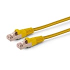 ALPHA ELETTRONICA SR - ALP95-709/01YB CAVO PATCH CAT6 1M S/FTP GIALLO CU PB