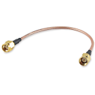 ALPHA ELETTRONICA SR - ALP95-854B CAVETTO RG316 15CM RP-SMA MASCHIO - S...