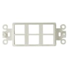 ALPHA ELETTRONICA SR - ALP96-090 INSERTO 6 PORTE BIANCO