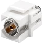 ALPHA ELETTRONICA SR - ALP96-135 Keystone Coax IEC PAL female to F female, flat