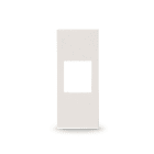 ALPHA ELETTRONICA SR - ALP96-800-10 Adattatore keystone compatibile Vimar Linea - Bianco