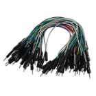 ALPHA ELETTRONICA SR - ALP20-536 SET 50 CAVETTI M/M 20CM COLORI MISTI