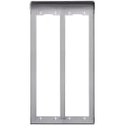 VIMAR SPA - VIW1P32 CORNICE PER 2 PLACCHE 3M ACCIAIO