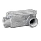 COSMEC - CSM603D-212 Scatola di infilaggio in alluminio, 2 vie una a destra, filettatura GAS 2" 1/2, IP65