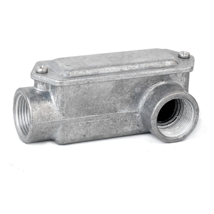 COSMEC - CSM603D-114 SCATOLA IN AL 2 VIE UNA DESTRA G1 1/4 IP
