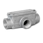COSMEC - CSM6330-40 Scatola di infilaggio in lega di alluminio, tre vie a T, filettatura M40x1,5 mm, IP66