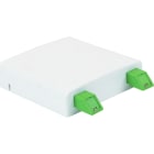 EXCEL - EXL200-443 Excel FTTx Outlet loaded with 2 x Shutte