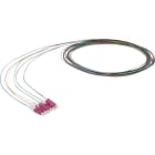 EXCEL - EXL200-604 Excel Enbeam Pigtail OM4 LC/UPC 12 Colou
