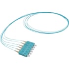 EXCEL - EXL200-645 Pigtails OM3 50/125 LC/UPC 1m acqua 12