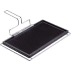 MIELE - MIE07094100 VG!C Grillplatte, glatt/geriffelt, alumi