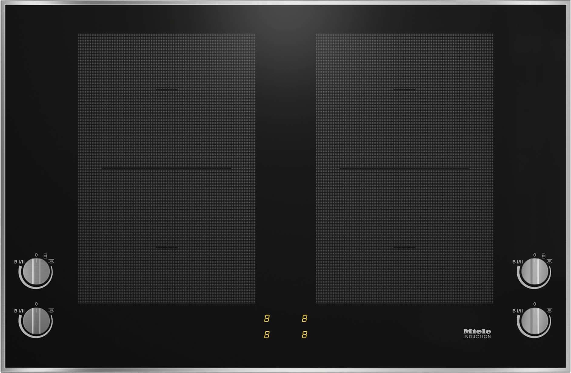 MIELE - MIE11128620 VG!S Glaskeramik Kochfeld 80cm 2xFlex 4x