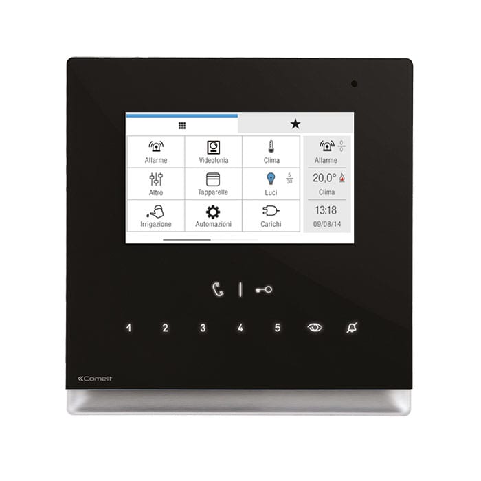 COMELIT GROUP SPA - COE20003310B SUPERVISORE 4,3 ICONA MANAGER VIP NERO