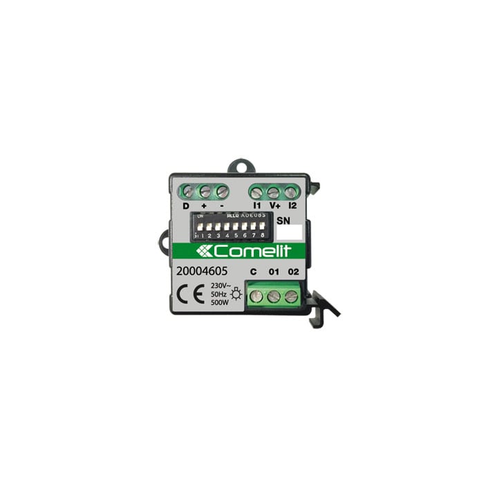 COMELIT GROUP SPA - COE20004605 MODULO BUS 2IN/2OUT 2A, INCASSO/GUIDA DI