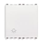 VIMAR SPA - VIW20008.2.L.B Pulsante 1P NO 10A luce 2M bianco