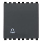 VIMAR SPA - VIW20008.2.C PULSANTE 1P NO 10A CAMPANELLO 2M GRIGIO