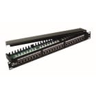 QUBIX SPA - QBX2002023 PATCH PANEL CCS IDC110 C5E 24 RJ45 FTP