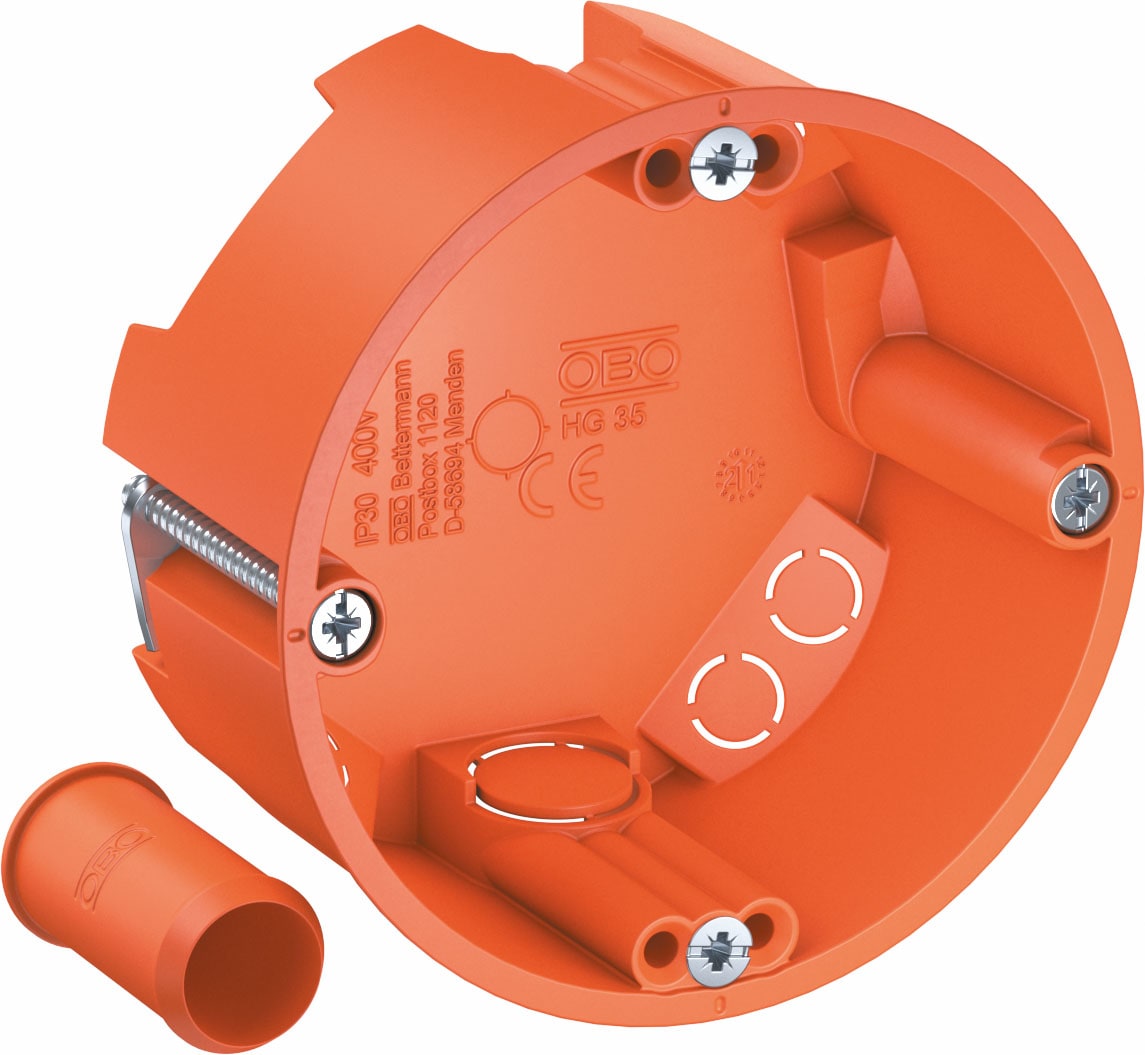 OBO BETTERMANN - OBO2003800 HG 35 SCATOLA CARTONGESSO HW