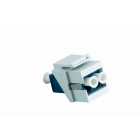 QUBIX SPA - QBX2004091 BUSSOLA LC-LC DUPLEX SM ATTACCO KEYSTONE