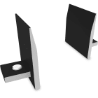 K2 - SYSTEMS GMBH - K2S2004373 INSERTIONRAIL 2.0 ENDSTOP BLACK