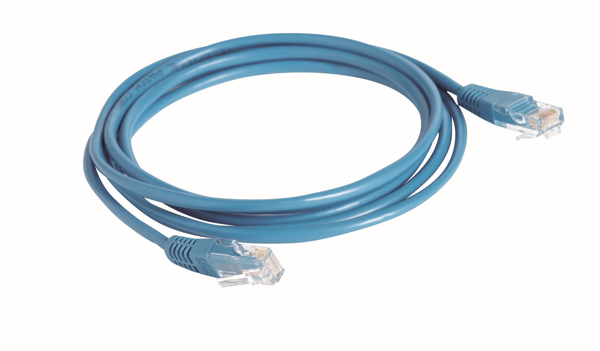 QUBIX SPA - QBX2005010 PATCH CORD CCS TELEFONICA 2CP 2MT BLUE