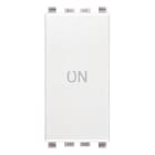 VIMAR SPA - VIW20056.34.B PULSANTE 1P NO+NC 10A SIMBOLO ON BIANCO