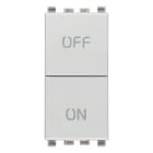 VIMAR SPA - VIW20058.N DUE PULSANTI INDIPEND. NO+NC 10A NEXT