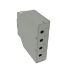 QUBIX SPA - QBX2006073 BOX OTTICO 4 ST SPLX PER GUIDA DIN GR