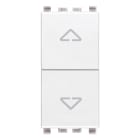 VIMAR SPA - VIW20062.B DUE PULSANTI INTERBLOC. NO+NO 10A BIANCO