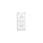 VIMAR SPA - VIW20062.B Due pulsanti interbloc. NO+NO 10A bianco